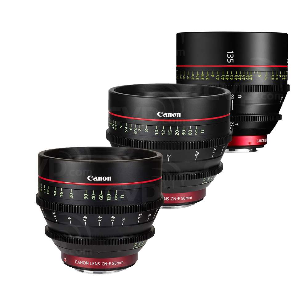 Buy Canon CNE EF Mount Prime Lens Bundle with Peli Case including 50